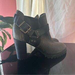 Von Freerider Brown Leather Ankle Boots